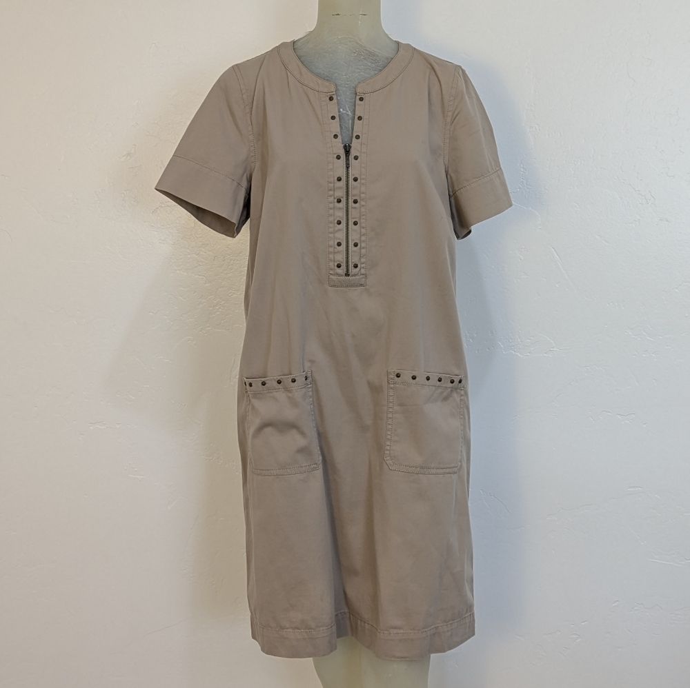 Gerard Deral Stylish Tan Dress - Picture 5 of 7
